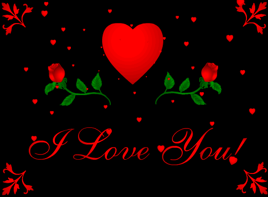 Прикольная красивая открытка с днем святого Валентина: поздравление и признание в любви