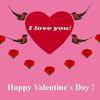 happy valentine's day - валентинки на английском
